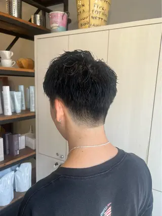 パーマ メンズ きむら なみか🪐のヘアスタイル