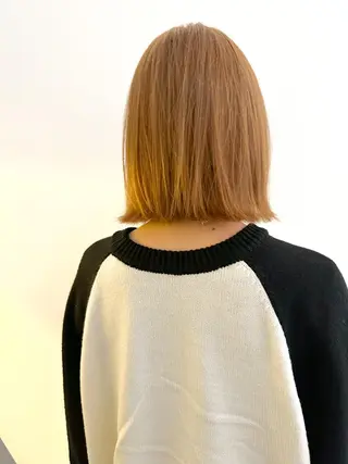 ショート カラー 大宮 / ボブ特化 永井竜也のヘアスタイル