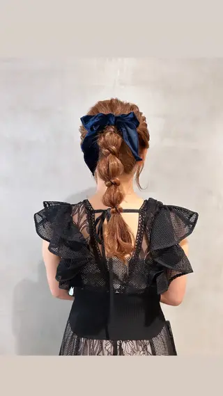 ロング ヘアアレンジ L&Co所属・タナカ カナ🫧のヘアスタイル