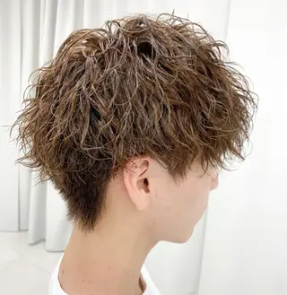 メンズ ツヤ髪🌈髪質改善 🌈ナカゴシのヘアスタイル