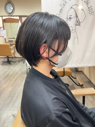 ショート 磧本 祐里恵のヘアスタイル