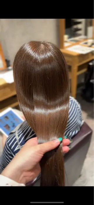 ロング カラー Afinar  乃空（ノア）のヘアスタイル