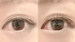マツエク・マツパ LATTE マツエク&ハイパーナイフ所属・LATTE eyelashのマツエク・マツパデザイン