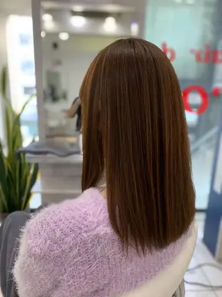 セミロング パーマ 相武台ショート特化 💐川崎希💐のヘアスタイル
