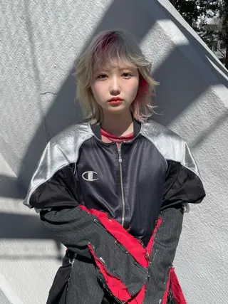 ミディアム カラー 【海外風カラー】 ⭐︎DEAN名駅店☆のヘアスタイル