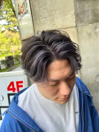 カラー メンズ 五十嵐 圭音のヘアスタイル