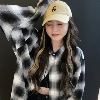 ロング カラー 韓国ヘア/艶カラー /田中悠佑のヘアスタイル