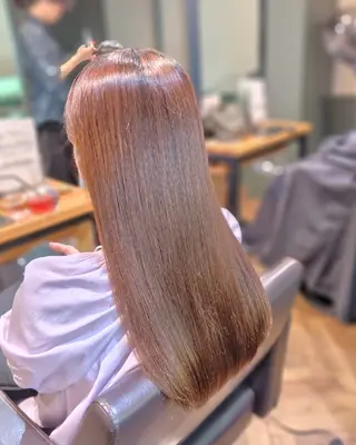 ロング カラー 市川 洸のヘアスタイル