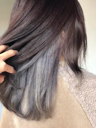 ロング カラー 【艶髪×韓国風】 毛流れ職人 RYOのヘアスタイル