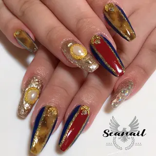 ネイル 小尾 栞のネイルデザイン