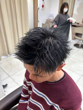 メンズ 山本 侑平のヘアスタイル