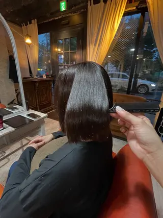 ミディアム 《Rounds》 rihoのヘアスタイル