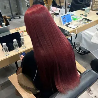 ロング カラー デザインカラー 🥨HAZUKiのヘアスタイル