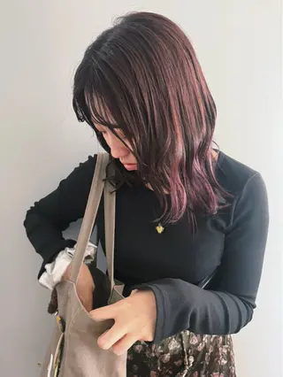 セミロング 【haRu ハル】 ゴトウハナのヘアスタイル