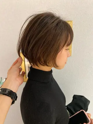 ショート カラー ショート、ボブの達人 東康介✨のヘアスタイル