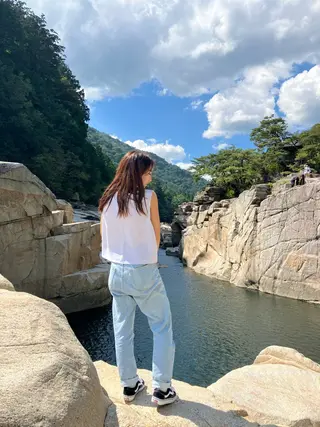 ロング カラー パーマ ヘアアレンジ メンズ キッズ grand story/colulu渋谷2号店所属・kotona 🤍miuraのヘアスタイル