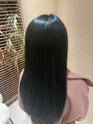 ミディアム 韓国ヘア/ベージュ カラー/髪質改善/涼のヘアスタイル