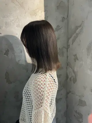 ミディアム カラー shiba tomomiのヘアスタイル