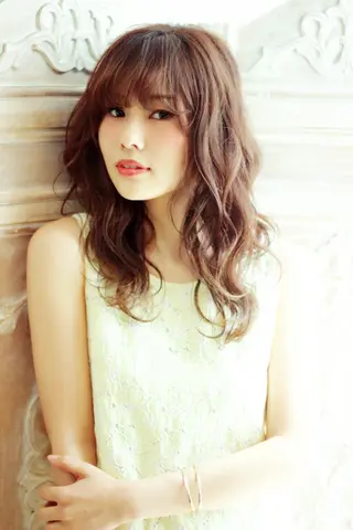 セミロング カラー NAO ☆のヘアスタイル