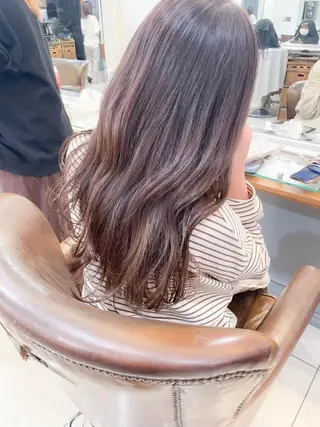 セミロング カラー ✨カラー支持No.1 🧸ワキ カナコ🧸のヘアスタイル