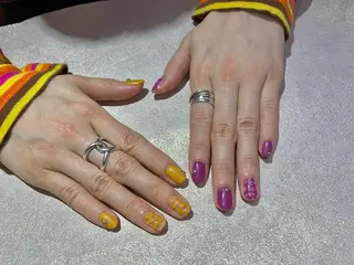 ネイル Amber21.所属・Nagahama Akariのネイルデザイン