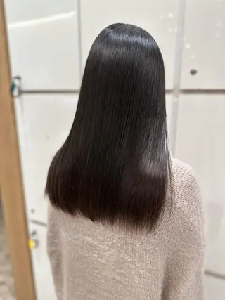 ロング レイヤー/艶カラー /韓国ヘア/高松のヘアスタイル