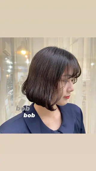 ミディアム yuna/ボブカット /ハイトーンカラーのヘアスタイル
