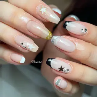 ミディアム ネイル richeri beautyのネイルデザイン