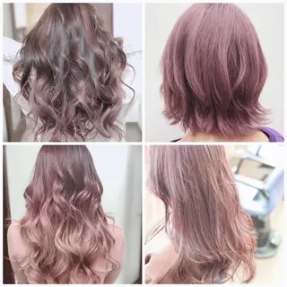 ロング カラー ヤナ マネージャーのヘアスタイル