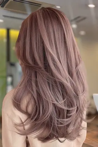 セミロング 細川 明子のヘアスタイル