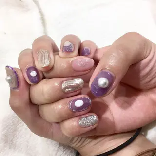 ネイル nable.所属・栗林 実莉のネイルデザイン