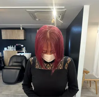 カラー ジャックモアザン新宿店所属・谷山 葵のヘアスタイル