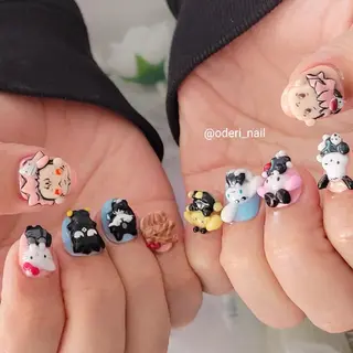 ネイル おで@ oderi_nailのネイルデザイン