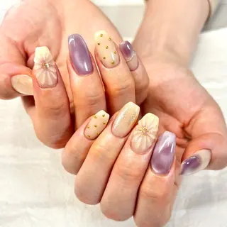 ネイル ラヴィアンローズ所属・S. kurumiのネイルデザイン