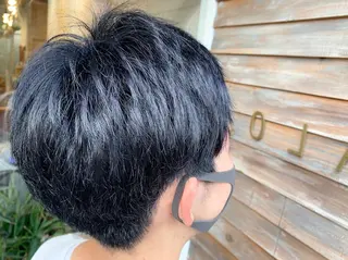 カラー メンズ あべ ゆうかのヘアスタイル