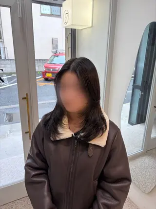 ミディアム Zina北千住/ はるか🍄のヘアスタイル