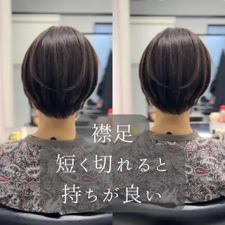 ショート カラー ショートヘア、ボブ こやさん　コヤマのヘアスタイル