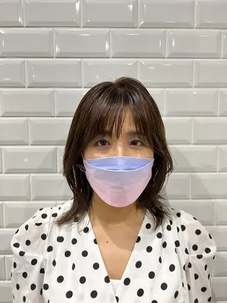 ミディアム SORA麻布十番店所属・細井 敦生のヘアスタイル