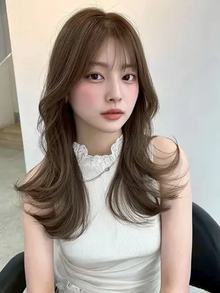 ロング アイブロウリフト/ 美髪/maho🌸のヘアスタイル