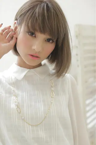 ショート カラー 髪質改善 カラー専門店のヘアスタイル