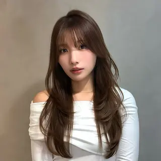 ロング カラー 💫銀座/レイヤーカ ット髪質改善/RYUのヘアスタイル