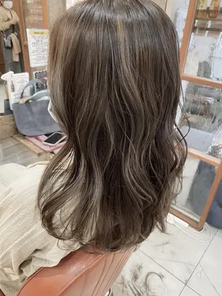 ミディアム カラー 増子 幹樹のヘアスタイル