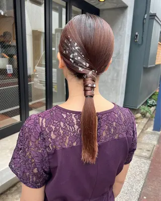 ヘアアレンジ 吉祥寺/パーマ/ カラー/Abeのヘアスタイル