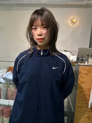 ミディアム sakura🌸 レイヤー/韓国ヘアのヘアスタイル