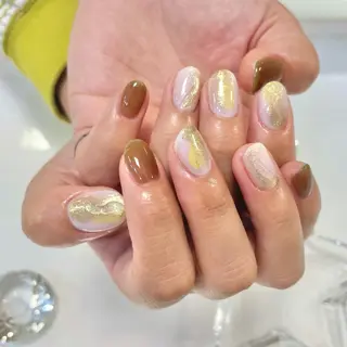 ネイル e+LUCIA NAIL関内店所属・花岡 佑紀のネイルデザイン