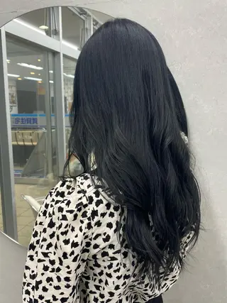 ロング カラー tiravento 南船場店所属・nana 韓国スタイル🇰🇷のヘアスタイル