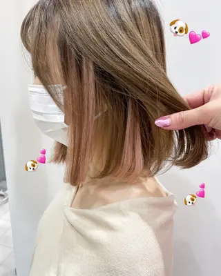 ショート カラー EMANON新宿東口所属・新宿駅近♡個室 ♡関口三都季🌜のヘアスタイル