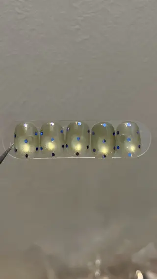 ネイル nail salon HAZY所属・HAZY☁️長堀橋 |ショートネイル🧸のネイルデザイン