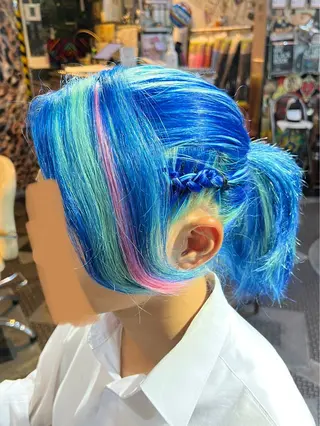 ミディアム カラー ヘアアレンジ メンズ Hair Salon ADNESS所属・KOYA ｺﾔのヘアスタイル