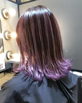 ミディアム 髪質改善ストレート Kantaのヘアスタイル